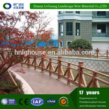 High Quality Easily Assembled Wood Plastic Composite WPC privacy fence
