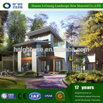 Waterproof and 100% recycled outdoor wpc compposite decking, prefab house