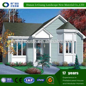 High quality three bedroom low cost prefab house in iraq