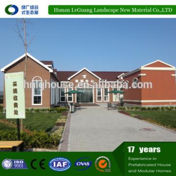 easy install and discharge sandwich panel prefab house