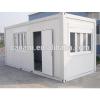 customzied durable prefab modular housing container house with pvc sliding window #1 small image