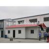 Flat roof steel structure prefabricated house apartment