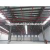 colour cladding anti-seismic steel structure warehouse with 10t crane