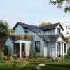 comfortable design and european style luxury certificated prefab light steel structure villa #1 small image