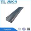 Perfessional supplier C Steel C Channel Weight Chart /Steel Construction Material Galvanized Z Purlin / Z Channel