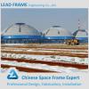 Light Weight steel space frame for limestone storage domes