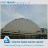 Prefab large span space frame with economic roof covering