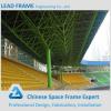 Customized Light Type Steel Space Frame Structure roof for Stadium Bleachers