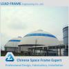 Metal space frame roof coal shed prefabricated building