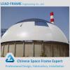 Galvanized steel dome fabric building roof structure