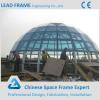 Customized Light Steel Truss Space Frame Structral Building Glass Dome