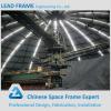 Easy Installation Long Span Space Frame Structural Steel Dome