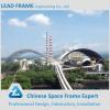 50 Years Durable Long Span Space Frame with Roof Covering