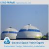 Strong Steel Space Frame Structure Limestone Dome Storage