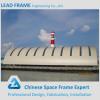 Aesthetic sandwich panel space frame system for coal storage