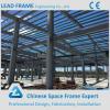 High quality double slopes prefabricated steel frame workshop