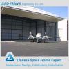 Lightweight steel truss roof for aircraft hangar