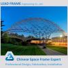 good quality fast installation metal space frame dome structure