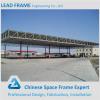 Light weight steel space truss structure for roof cover