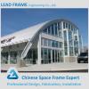 economical prefabricated steel structure space frame arched roof truss