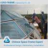 Large Clear Span Steel Structure Dome Glass Roof