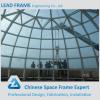 Anti Corrosive Paint Steel Structure Glass Dome Roof Skylight With CE&amp;CCC