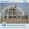 High Standard Economical Steel Frame Structure Glass Roof Dome