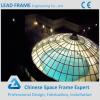 High quality steel structure roofing glass dome