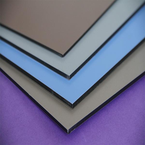 The fastest delivery time brushed surface pe coated aluminum composite panel factory alu compound sheet #1 image