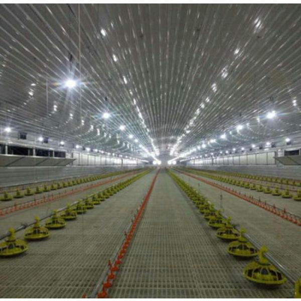 full automatic equipment and industrial prefabricated light frame poultry faming house in China #1 image
