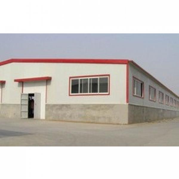 steel iron sheet structure house/steel structure building construction #1 image