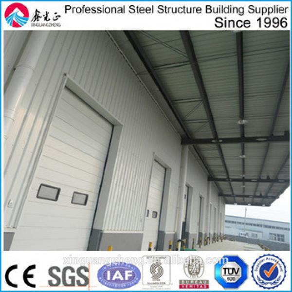 Exported in Africa steel structure warehouse building in steel structure workshop china #1 image