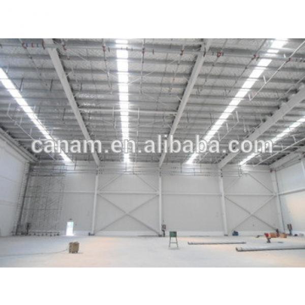 Steel structure warehouse, workshop with sandwich panel roof and wall #1 image