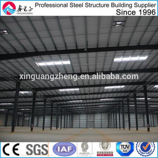 steel structure warehouse/Prefabricated steel structure workshop made steel structure warehouse building exported in America #1 image