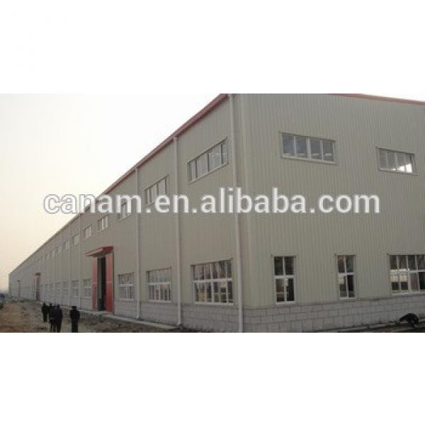 50m Span high quality light steel structure warehouse #1 image