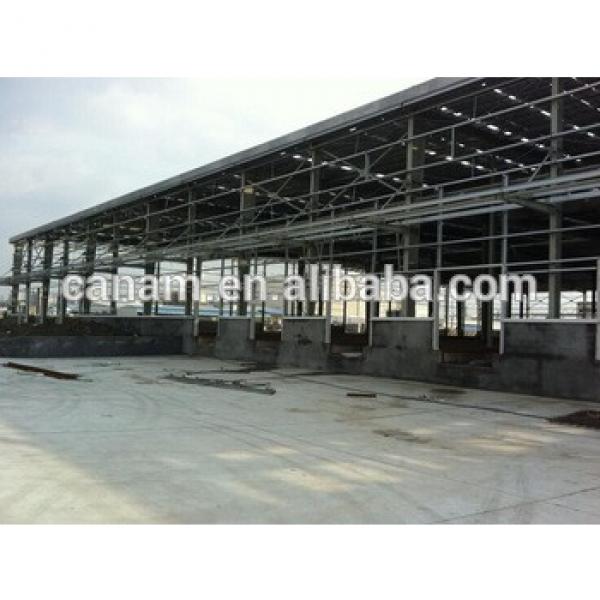 High Quality Steel structure building steel frame workshop steel structure workshop #1 image
