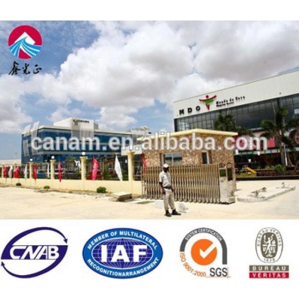 china suppliers prefab homes steel structure buildings for shopping mall #1 image