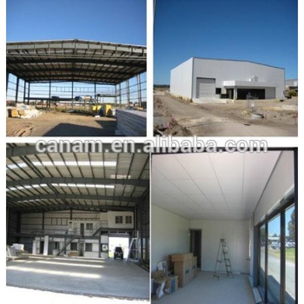 CANAM prefab builsings house steel structure hangar #1 image