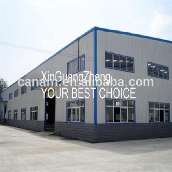 Alibaba Online cheap price prefabricated famous steel structure building #1 image