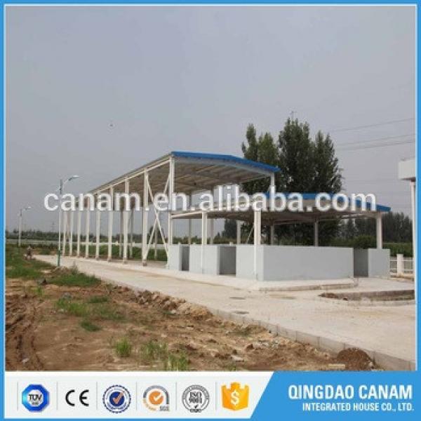 Cheap price and high quanlity steel structure buildings for gas station #1 image