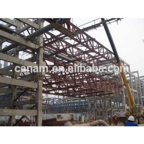 Beautiful Prefabricated Steel Structure Building workshop Made By China Professional Steel Structure Manufacture #1 image