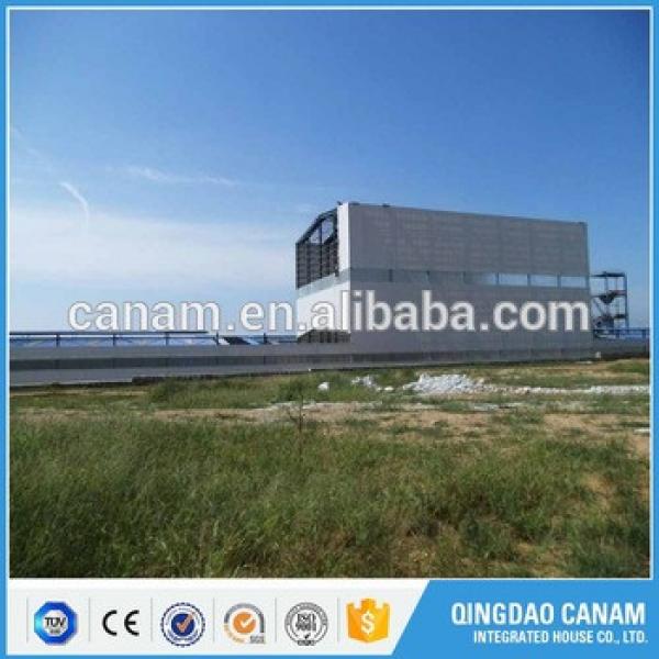 prefabricated workshop storage shed steel structure building in warehouse by steel beam #1 image