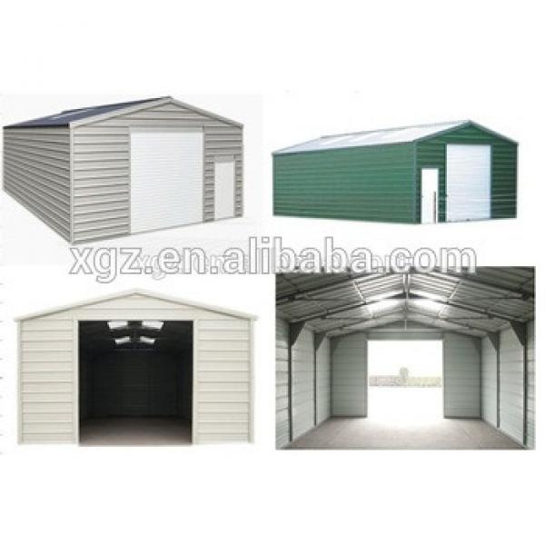 Portable and low cost Steel Structure Garage for car parking #1 image