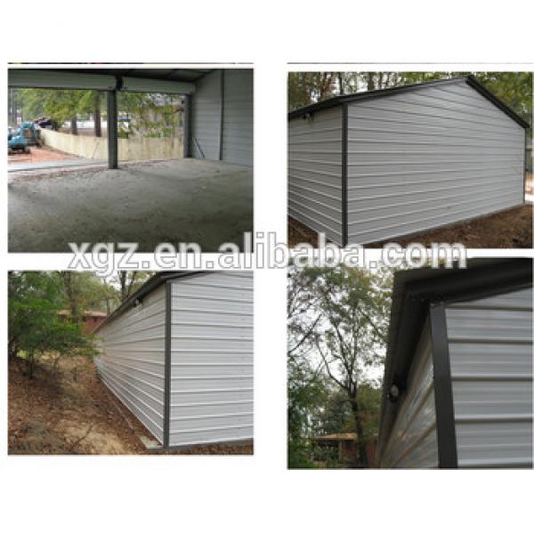 Beautiful Design Steel Structure Garage For Four Cars #1 image
