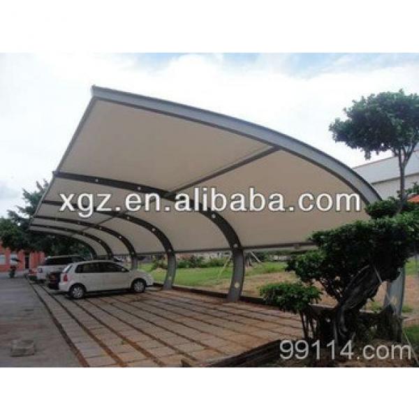 Public Steel Structure Car Parking Canopy #1 image