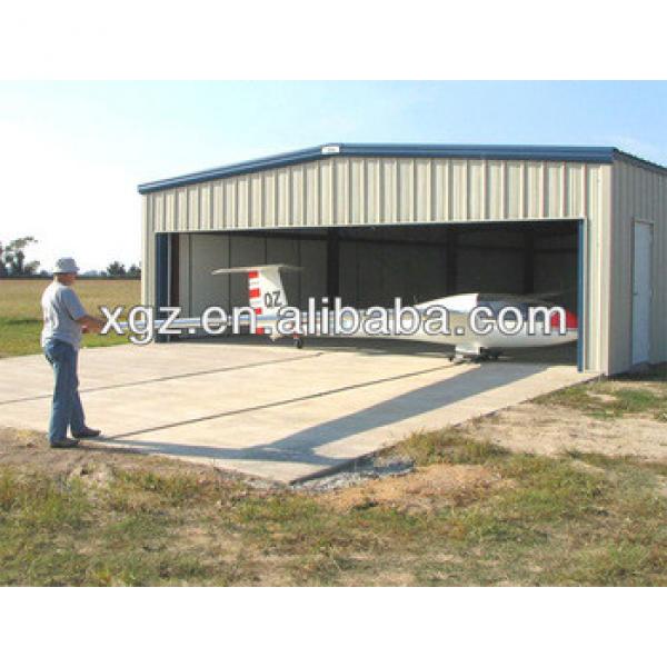New Design High Quality Prefabricated steel aircraft hangar project #1 image