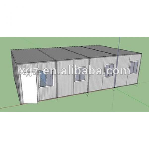 steel 20ft flat pack container house student home #1 image