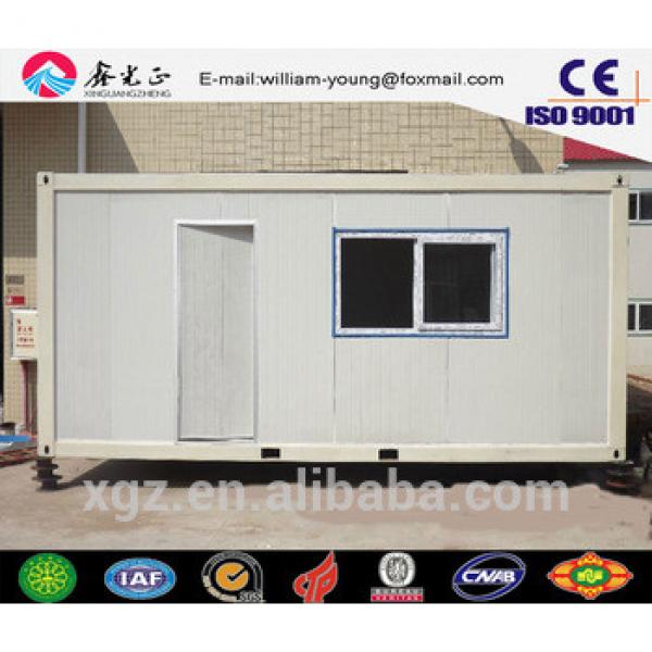 Low cost steel structure prefabricated flat pack container house,tiny house sale in Africa #1 image