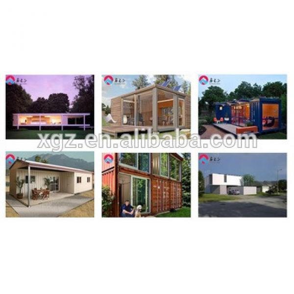 XGZ construction design container house steel building #1 image