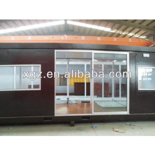Steel structure prefabricated 40 feet container house #1 image